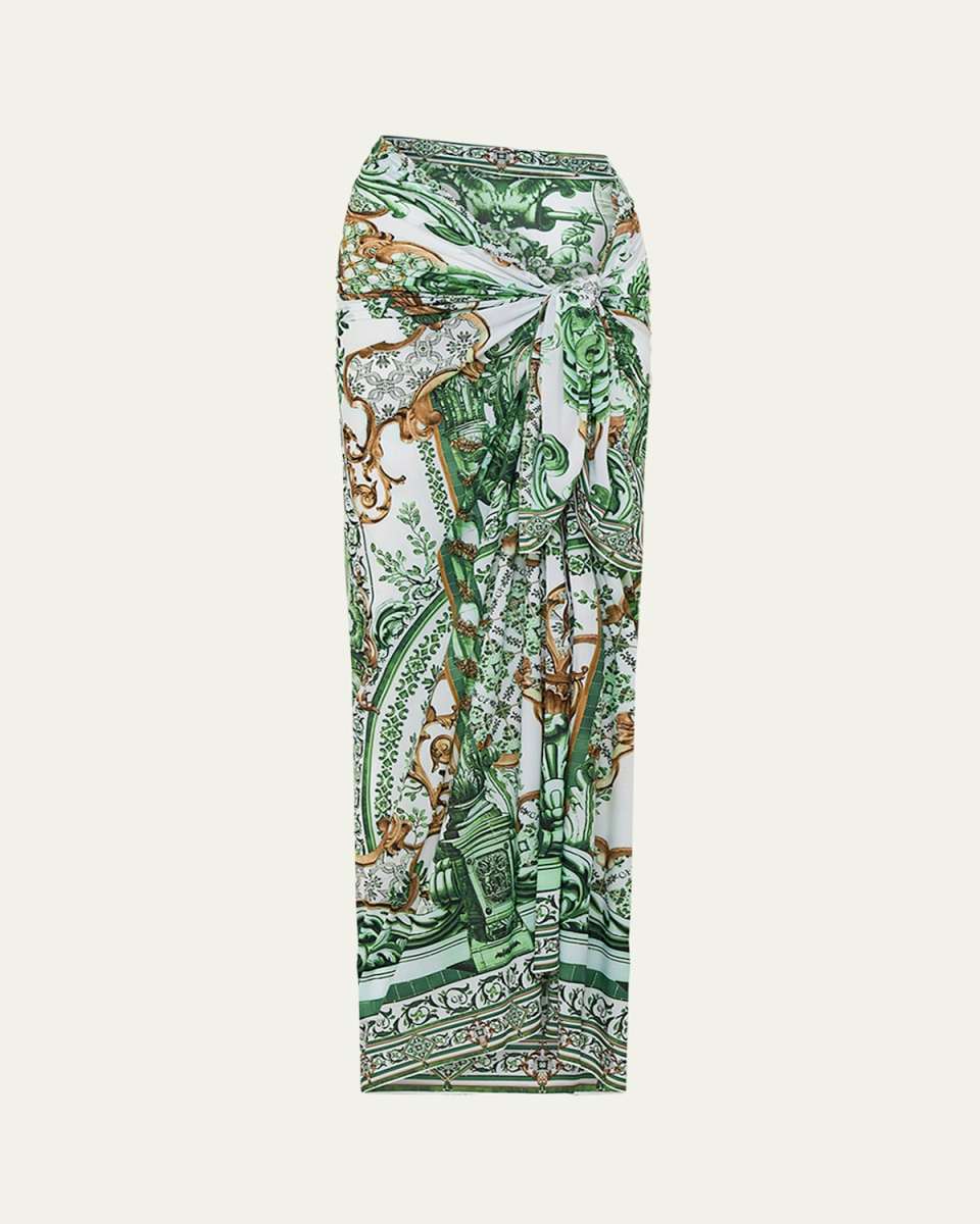 Corridor of Calm Long Sarong Coverup